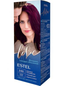 ESTEL LOVE крем-краска д/волос т.5.65 спелая вишня в4698