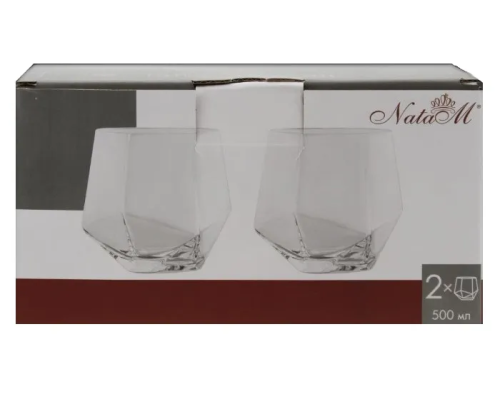 NATAM набор стаканов престиж 2шт 500мл DF06724-C