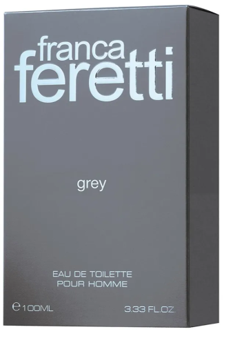 FRANCA FERETTI туалетная вода д/мужчин grey 100мл