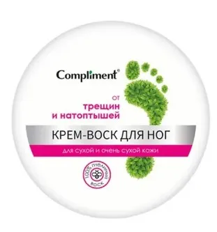 COMPLIMENT крем-воск д/ног от трещин и натоптышей 100мл
