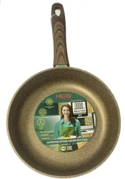 HELPER сковорода глубокая gloria gold bylerwbz 28см GL4528I