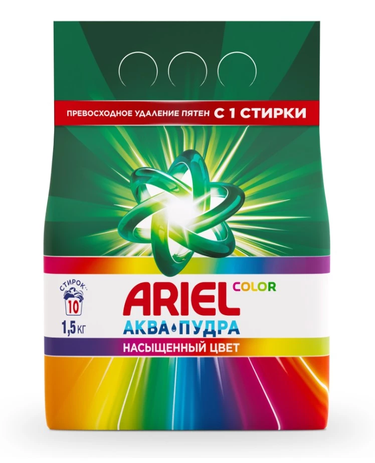 ARIEL порошок стир. automat color&style 1500г