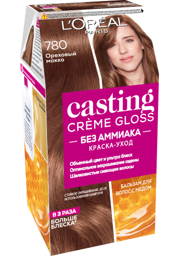 LOREAL CASTING CREME GLOSS краска д/волос т.780 ореховый мокко