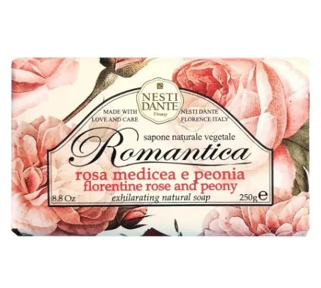 NESTI DANTE мыло туалетное флорентийская роза и пион 250г