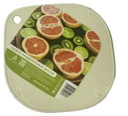 Набор досок разделочных квадратные 25*25см 2шт АП 757
/30