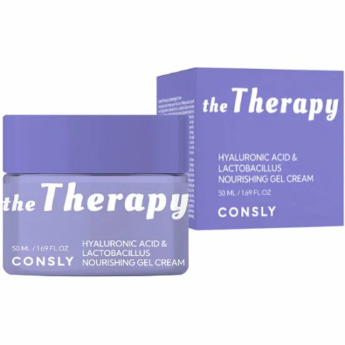 CONSLY гель-крем питательный с гиалуроновой кислотой и лактобактериями 50мл