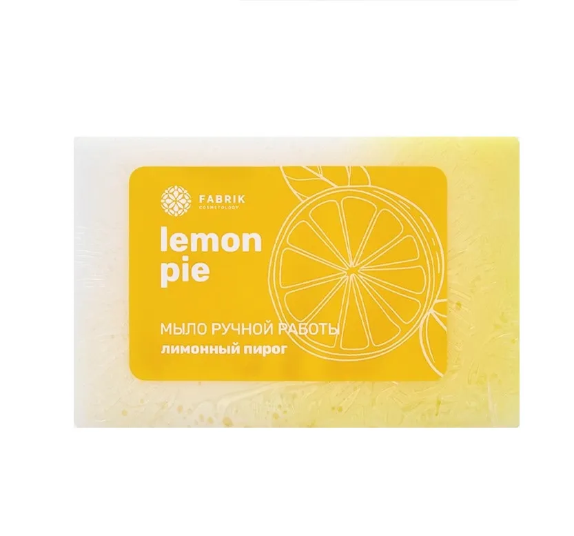 FABRIK COSMETOLOGY мыло ручной работы лимонный пирог 100г