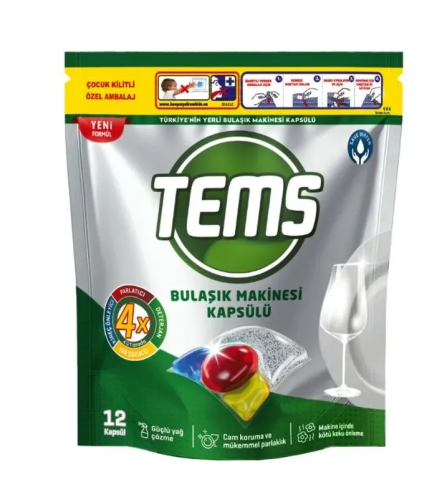 TEMS Dishwasher Capsule капсулы д/пмм 12шт
