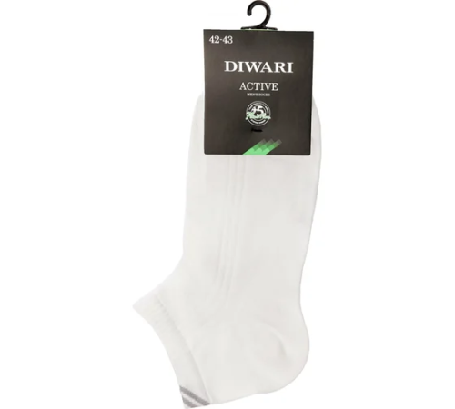 DIWARI носки мужские active короткие 7С-37СП 018 белый р.27