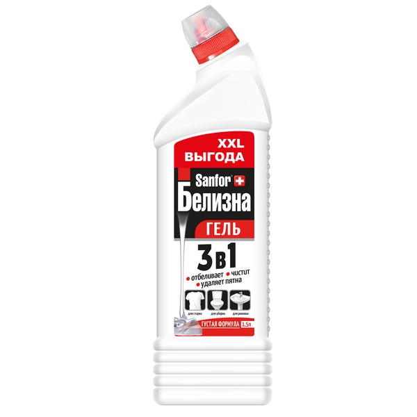 SANFOR белизна гель 3в1 1,5л (6)