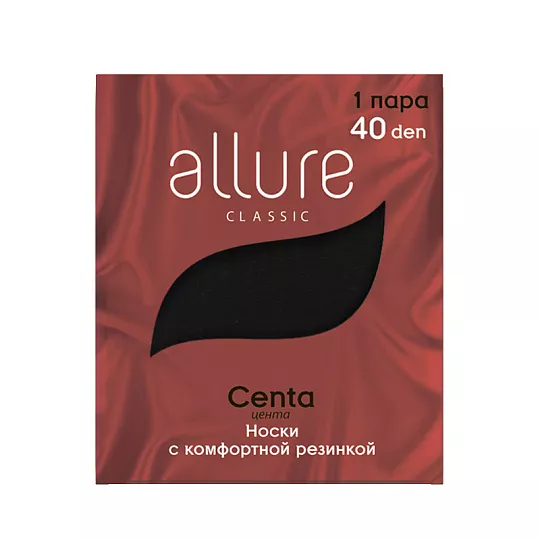 ALLURE носки женские centa 40 nero