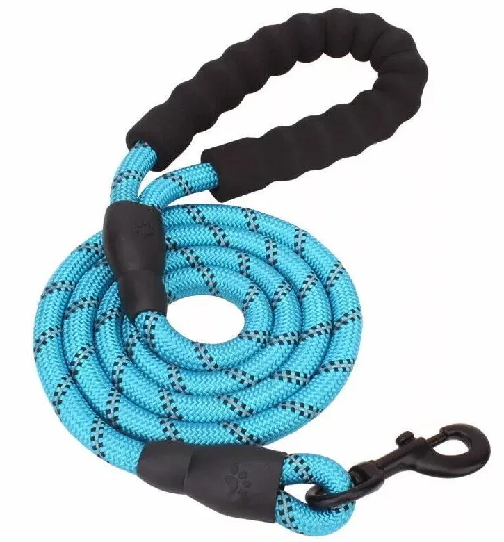 NUNBELL поводок д/собак круглый с мягкой ручкой, светоотражающий 150*1,2см 31019-0322/262696