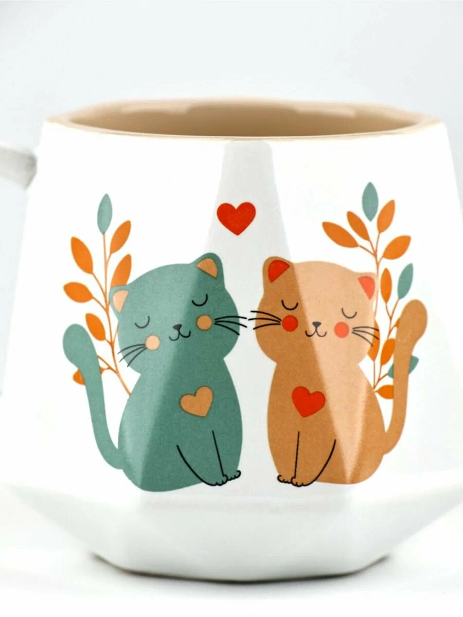 Кружка котики 350мл 10499193