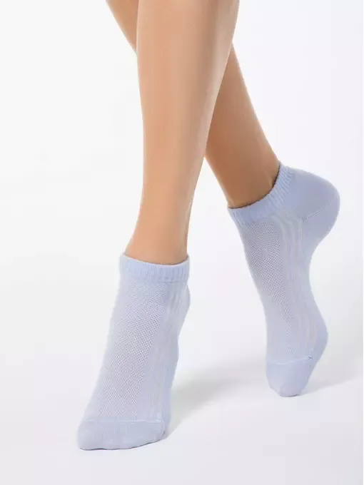 CONTE носки женские короткие classic 7С-34СП 016 бледно-фиолетовый р.23