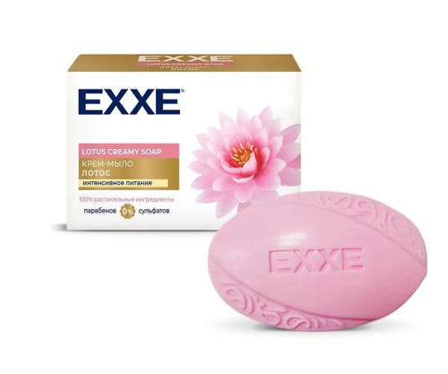 EXXE крем-мыло туалетное лотос 90г