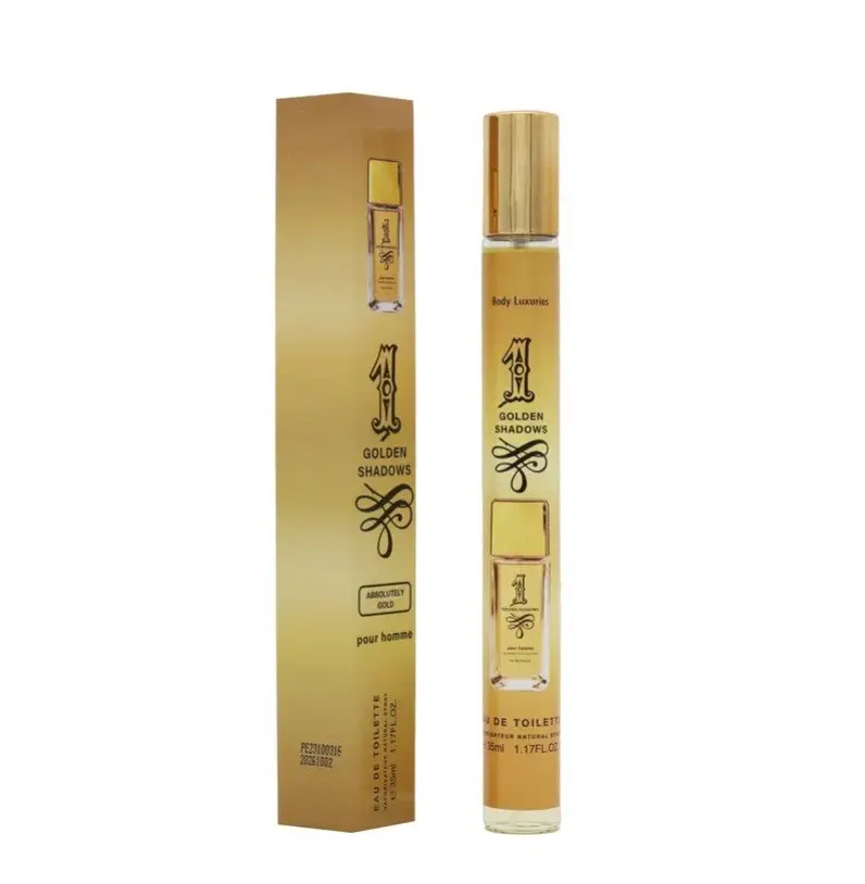 BODY LUXURIES туалетная вода д/мужчин golden shadows 35мл