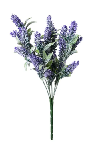 Цветок искусственный лаванда 33см 535-428