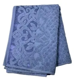 BARKAS-TEKS полотенце махровое аврора цв.голубой 70*140см 03-120