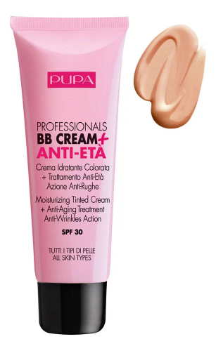 PUPA тональный крем professionals BB cream+anti eta т.002