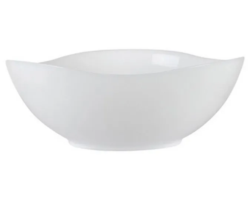 NATA M тарелка глубокая треугольная цв.белый 18см LXXW70-W