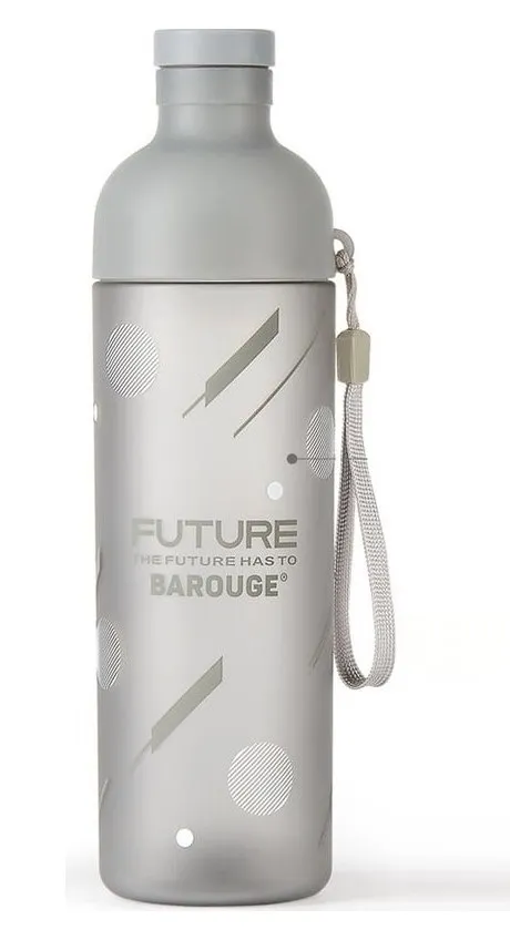 BAROUGE бутылка д/воды серый 600мл BP-917