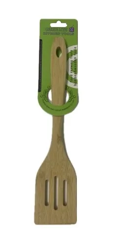 Лопатка с прорезями бамбук EA0302