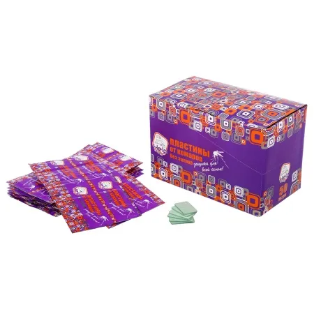 HELP пластины от комаров дисплей-бокс инсектицидные 200/50