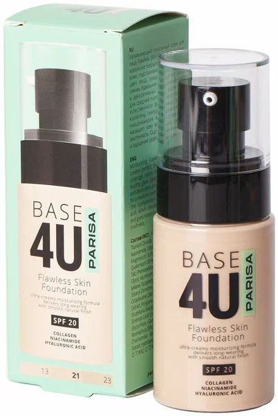 PARISA крем тональный д/лица base 4u т.13