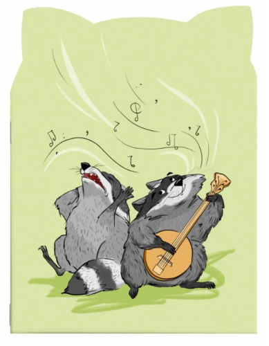 Блокнот 32л музыкант мягкий переплет 63029