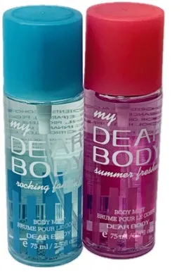 DEAR BODY Спрей-мист для ароматизации кожи тела и волос 75мл EL231108003