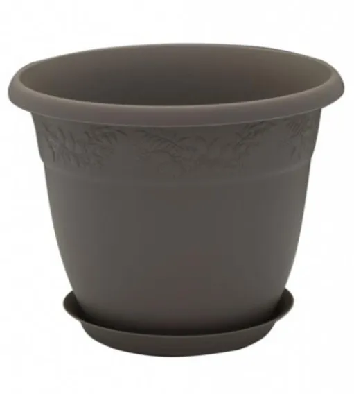 Кашпо рябина цв.французский серый с/п 1,4л М3053/20
