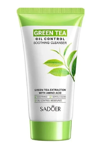 SADOER пенка д/умывания amino acid зеленый чай 150г