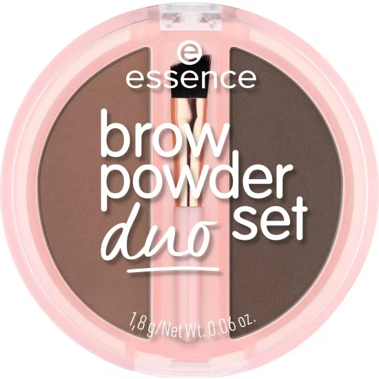 ESSENCE набор д/бровей brow powder duo set т.02