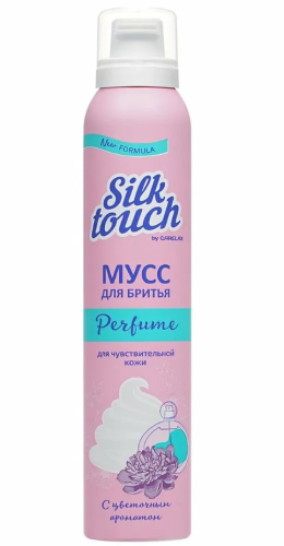 CARELAX Silk Touch мусс д/бритья женский perfume 200мл