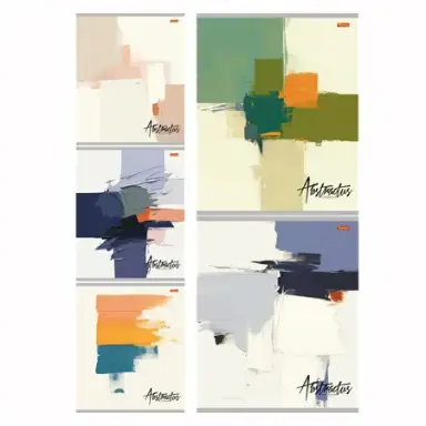 Тетрадь 48л клетка красочная абстракция - 1 Т48-4856