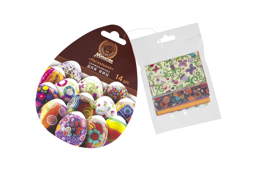 Термонаклейки Пасхальные 2шт по 7 наклеек Marmiton 1707