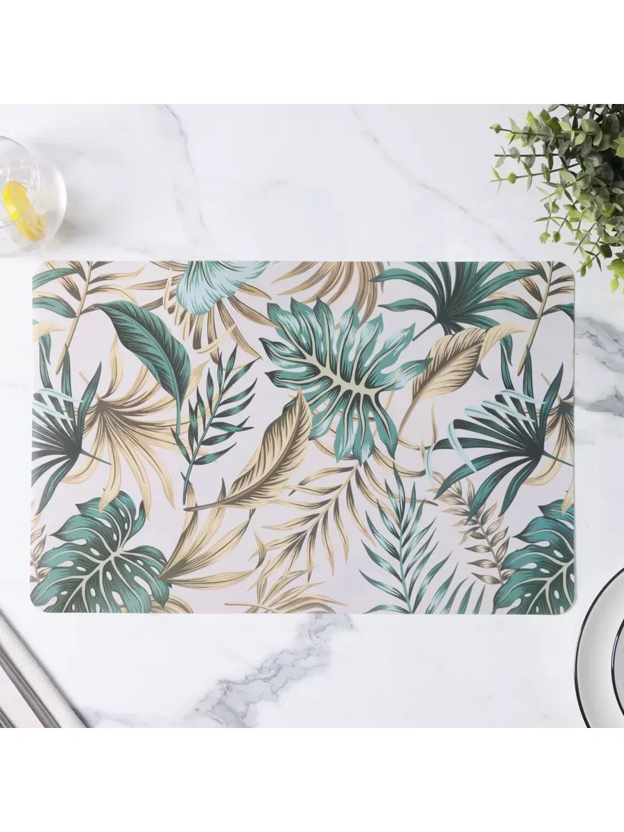 Набор салфеток сервировочных flores 4шт 28*43см 9724607