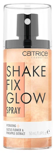 CATRICE спрей фиксирующий с эффектом сияния shake fix glow spray
