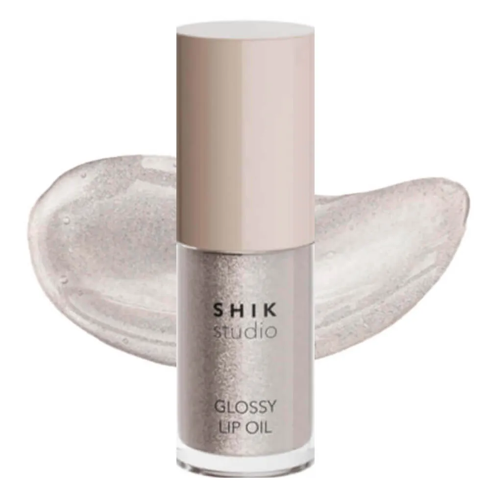 SHIKstudio масло-блеск д/губ brilliant прозрачный с шиммером т.04
