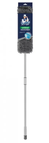 TURBOMAG швабра-флеттер crystal синель с телескопом