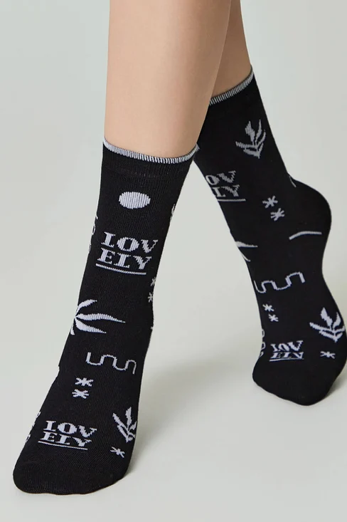 CONTE носки женские comfort махровые 7С-47СП черный р.23