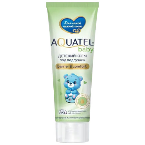 AQUATEL Aquatel Baby крем косметический детский хлопковое молочко 75мл
