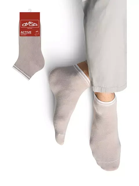 OMSA носки мужские актив 105 гриджио чиаро р.35-38