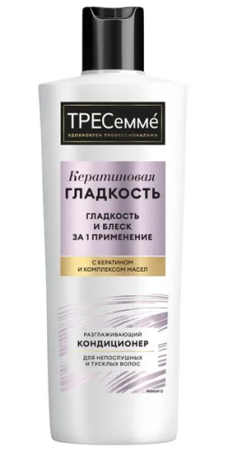 TRESEMME кондиционер д/волос разглаживающий keratin smooth 400мл