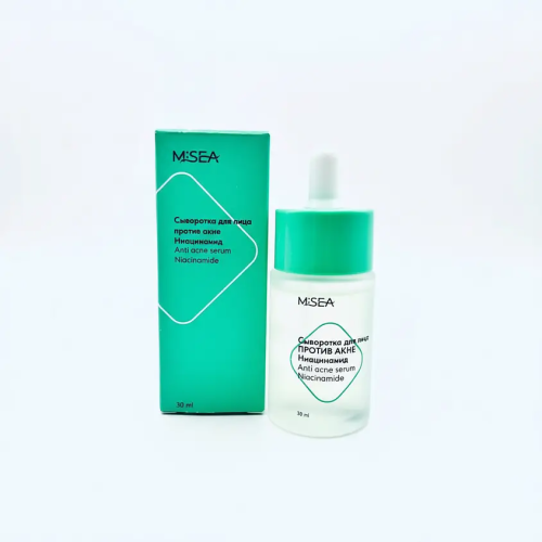 MSEA сыворотка д/лица от прыщей и акне с ниацинамидом 30мл