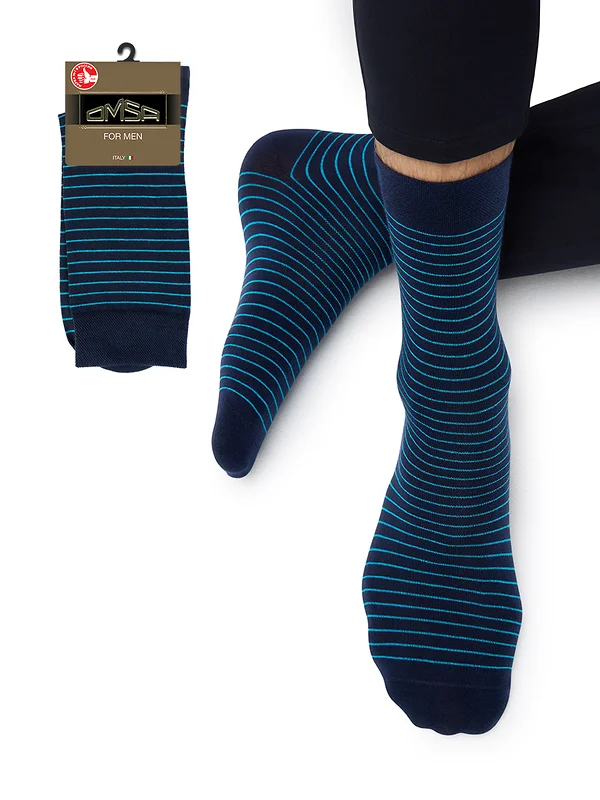 OMSA носки мужские стиль 501 блю р.39-41
