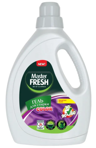 MASTER FRESH гель д/стирки color 1,3л (6)