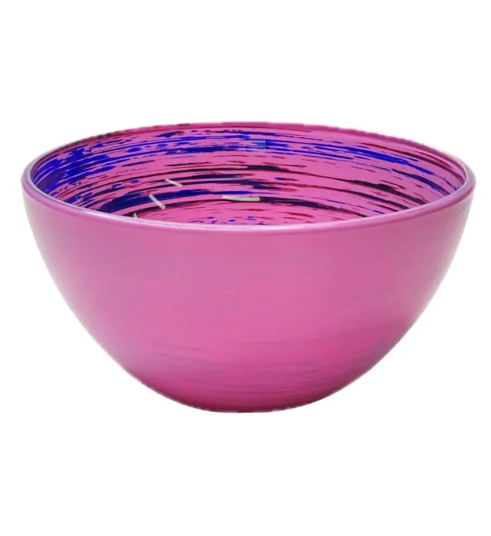 ДЕКОСТЕК Торнадо цв.фуксия-голубой салатник малый 322/1-Н