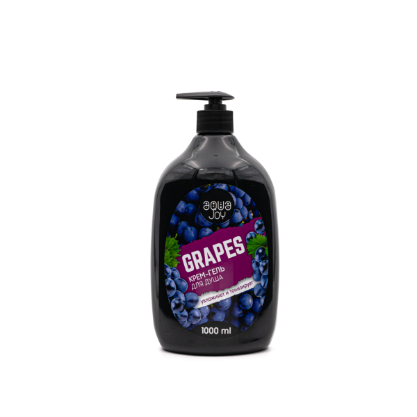 AQUA JOY гель д/душа grapes 1000мл
