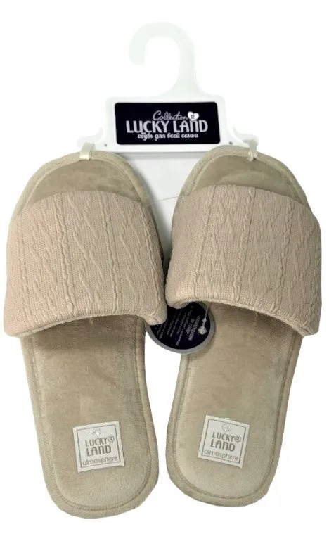 LUCKY LAND обувь домашняя женская пантолеты 4797 W-CH-O р.40
